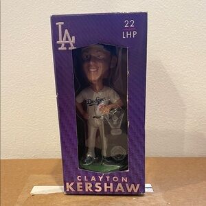 Clayton Kershaw Bobblehead in Box